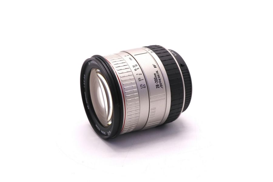Sigma AF 28-200mm f/3.5-5.6 DL  Aspherical Macro Pentax K серебристый