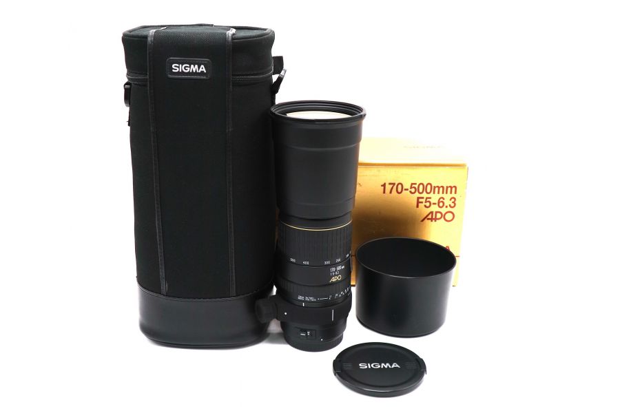 Sigma 170-500mm f/5-6.3 APO Canon EF