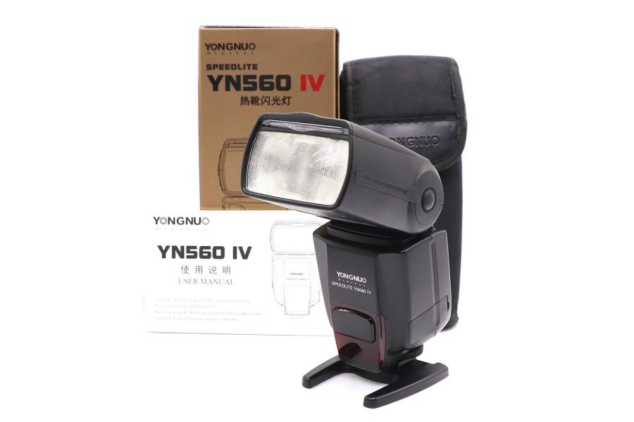 Фотовспышка Yongnuo Speedlite YN560 IV в упаковке