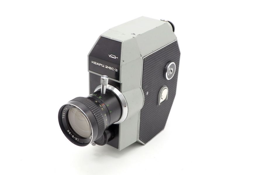 Кинокамера Кварц 2х8С-3 (СССР, 1979)