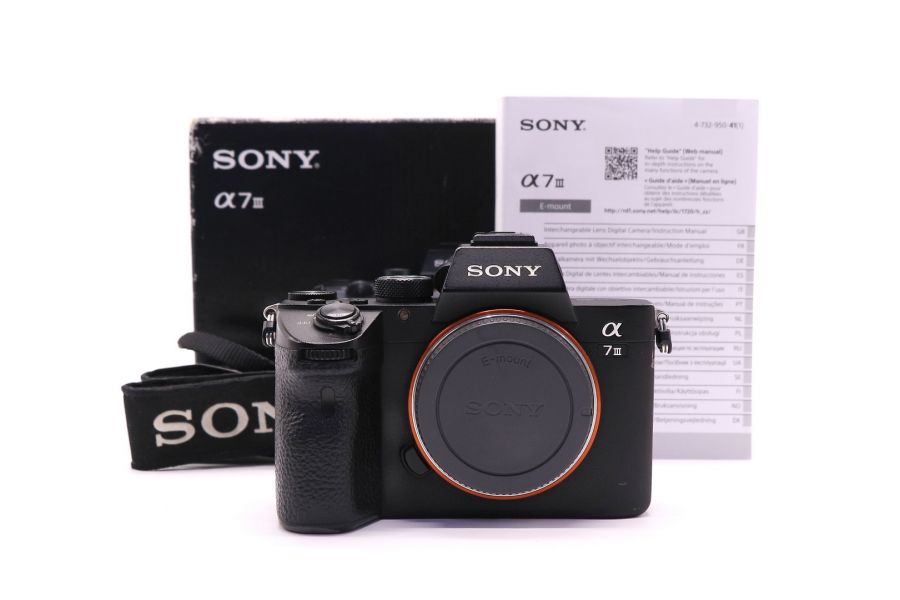 Sony A7III ILCE-7M3 body в упаковке (пробег 202180 кадров)