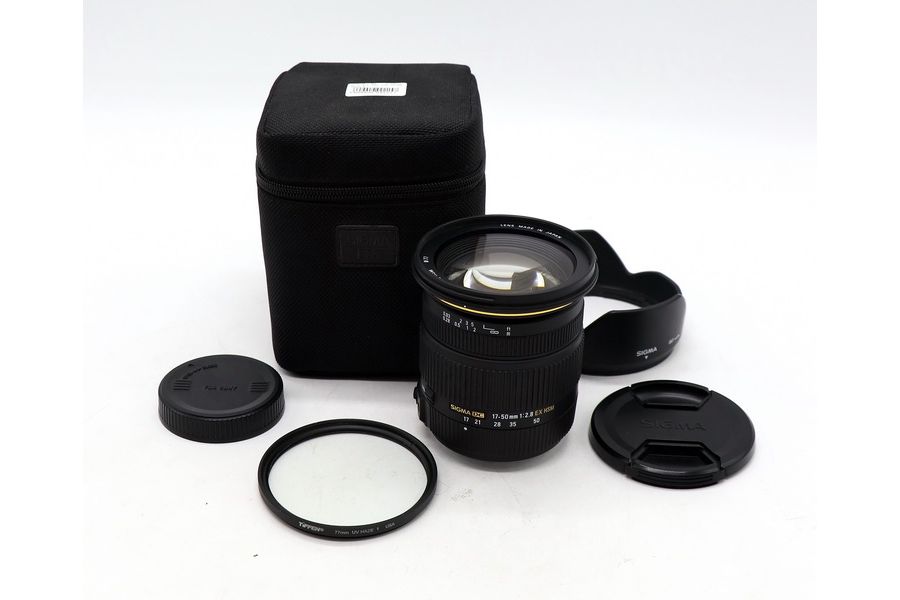 Sigma AF 17-50mm f/2.8 EX DC OS HSM Sony A в упаковке