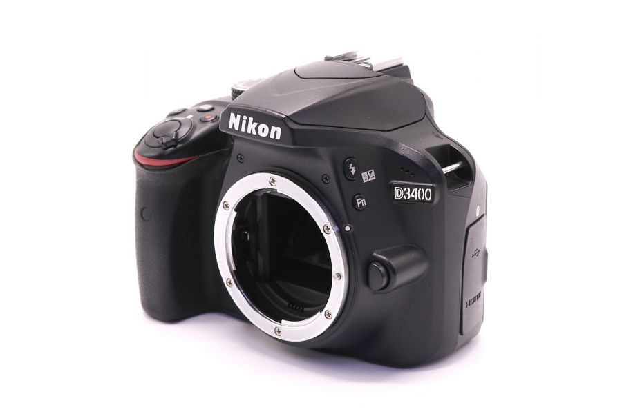 Nikon D3400 body (пробег 34015 кадров)