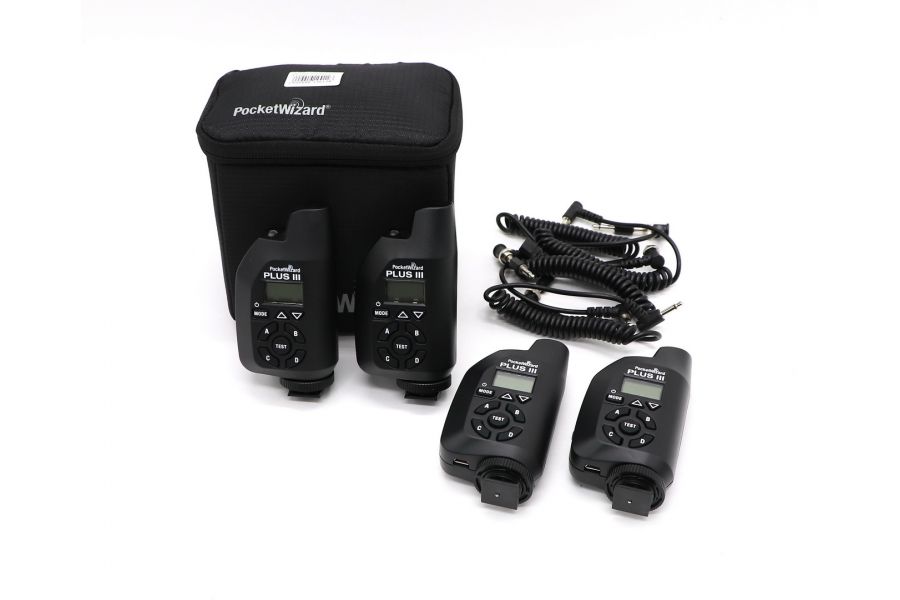 Набор радиосинхронизаторов PocketWizard Plus III (4шт.)