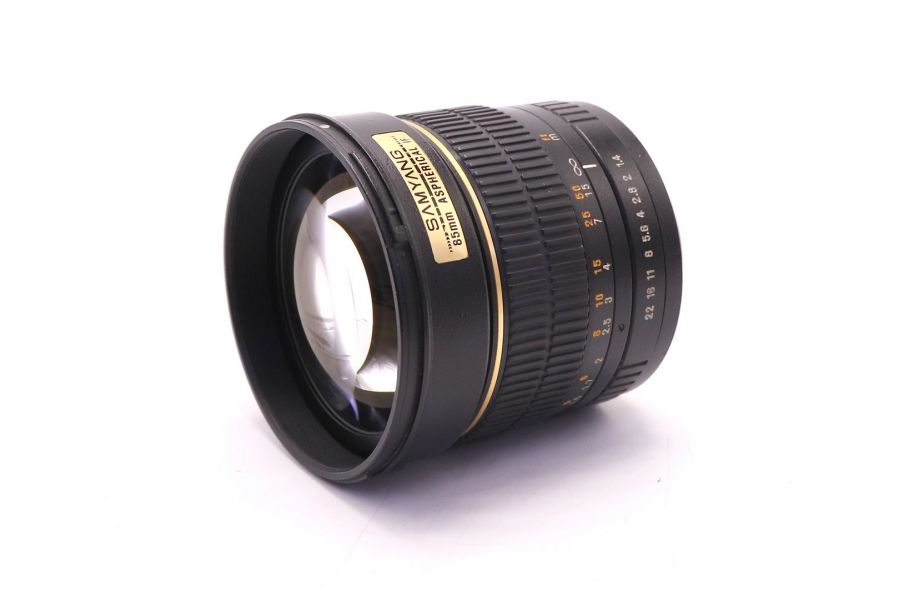 Samyang 85mm f/1.4 Aspherical IF (Korea, 2008)