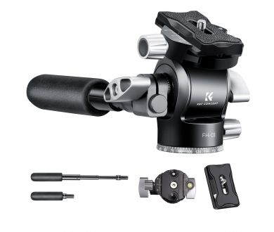 Штативная голова K&F Concept FH-01 с рукояткой