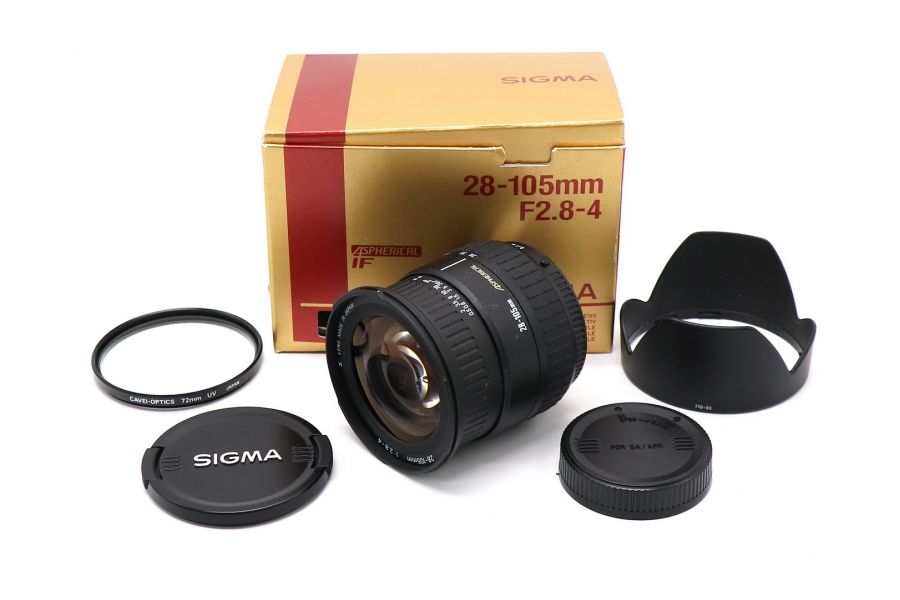 Sigma Zoom 28-105mm f/2.8-4 Aspherical в упаковке