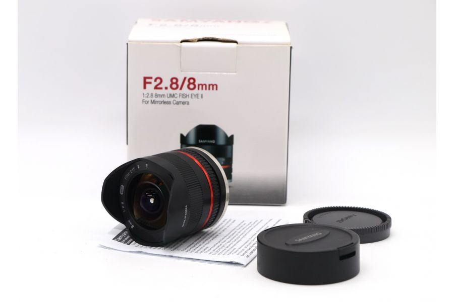 Samyang 8mm f2.8 UMC Fish-Eye II E