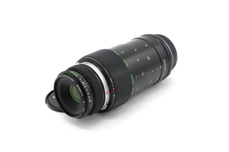 Olympus F.Zuiko Macro 80mm f/4 + macro adapter