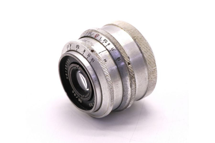 Индустар-50 3,5/50 дальномер silver