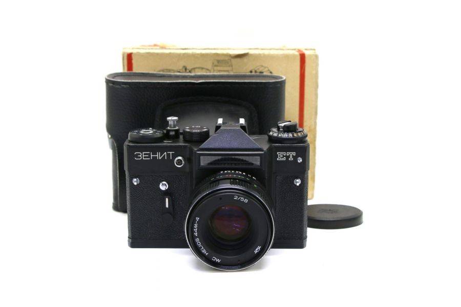 Зенит ЕТ black kit в упаковке (КМЗ, 1990)