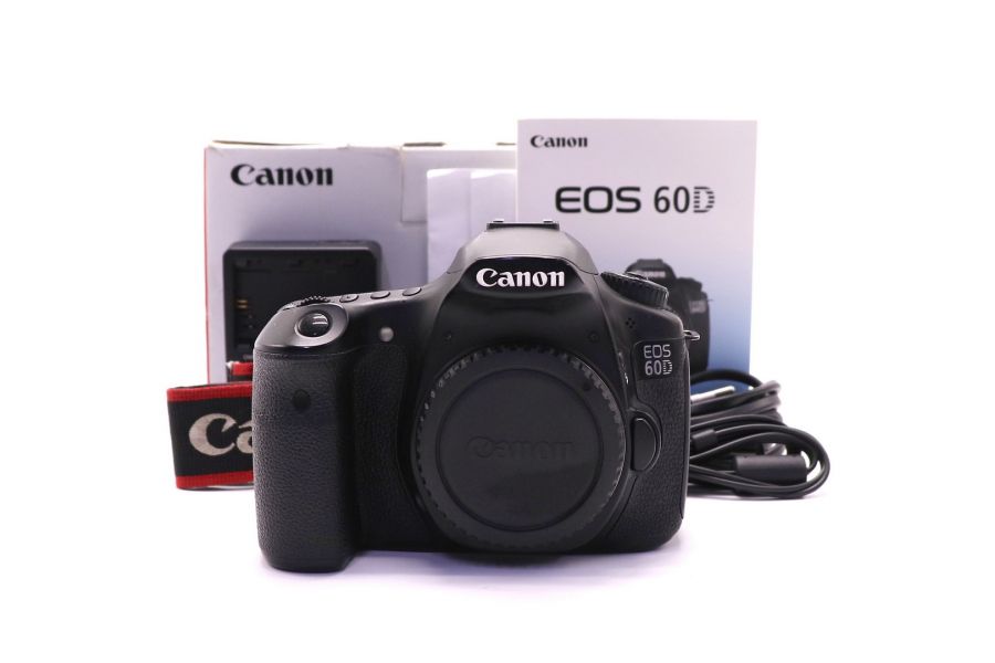 Canon EOS 60D body в упаковке (пробег 34580 кадров)