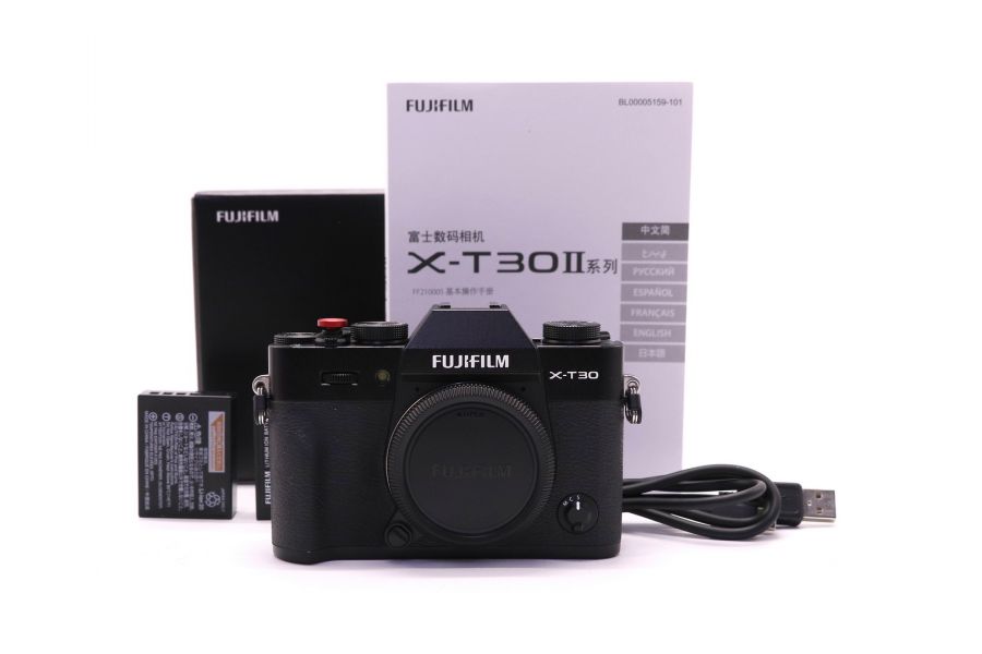 Fujifilm X-T30 II body в упаковке (пробег 23100 кадров)