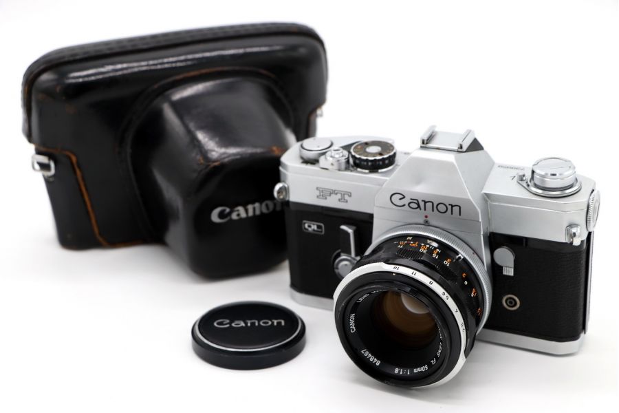 Canon FT QL + Canon FL 50mm/1.8 (Japan, 1967)