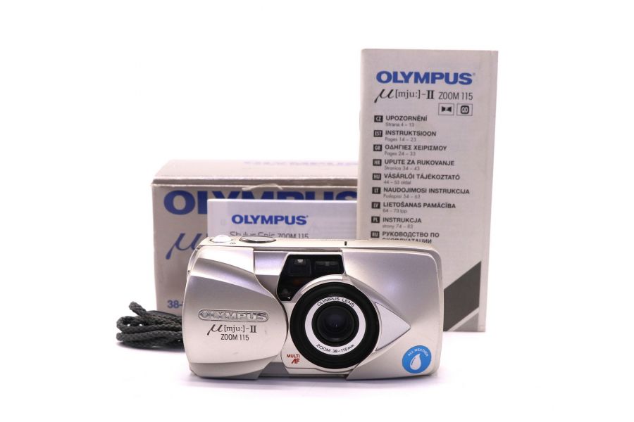 Olympus mju II zoom 115 в упаковке (China, 1999)