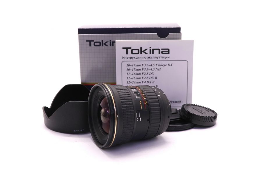 Tokina AT-X 12-24mm f/4 (AT-X 124) PRO DX II Nikon F в упаковке (Japan)