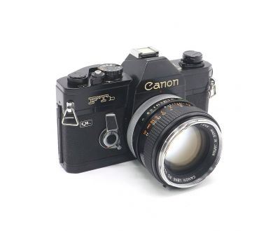 Canon FTb QL + FL 50mm f/1.4 black
