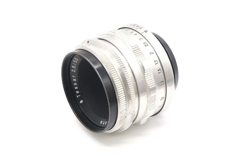 Tessar 2.8/50 T Carl Zeiss Jena silver М42