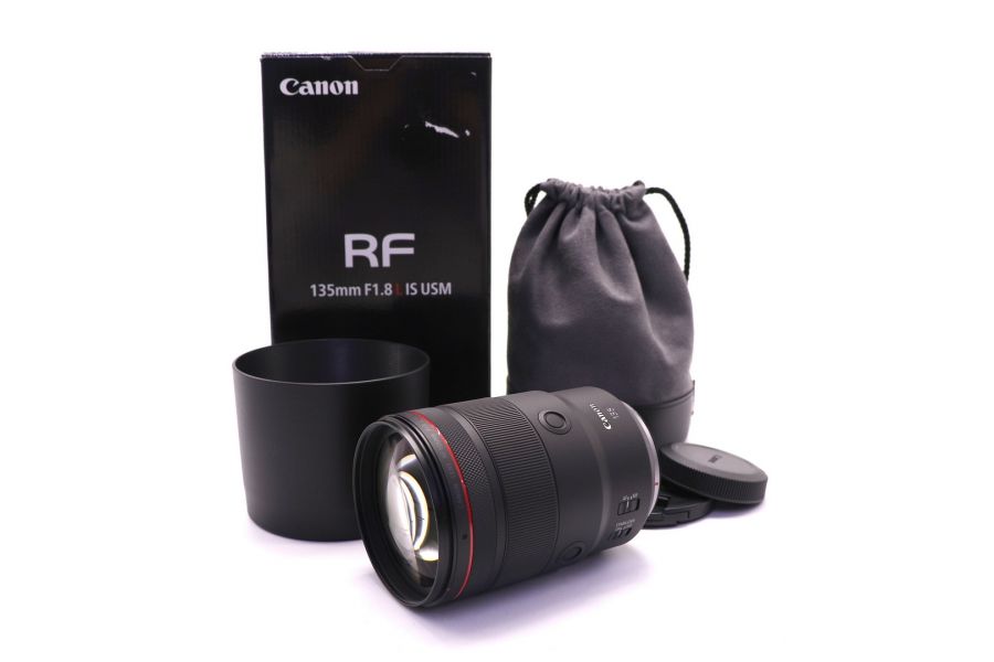 Canon RF 135mm f/1.8L IS USM в упаковке