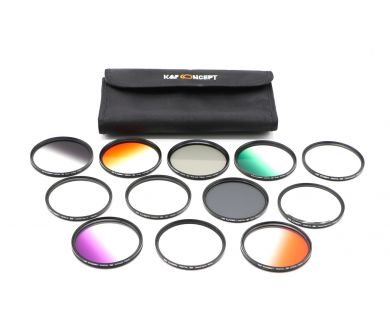 Набор светофильтров K&F Concept в чехле 72mm 