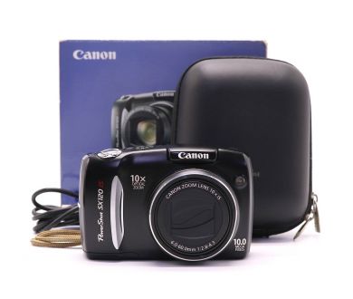 Купить Canon PowerShot SX120 IS в упаковке Canon PowerShot SX120 IS в упаковке