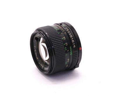 Canon FD 50mm f/1.4 (Japan, 1973)