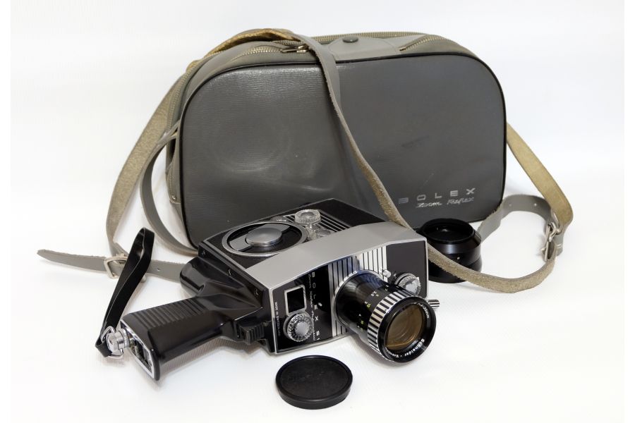 Кинокамера Bolex S1 + Variogon 1.8/9-30mm (Switzerland, 1964 г.)