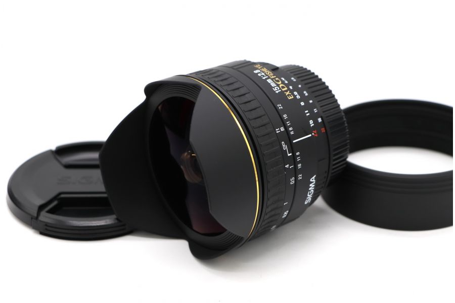 Sigma AF 15mm f/2.8 EX DG FISHEYE Nikon AF в упаковке