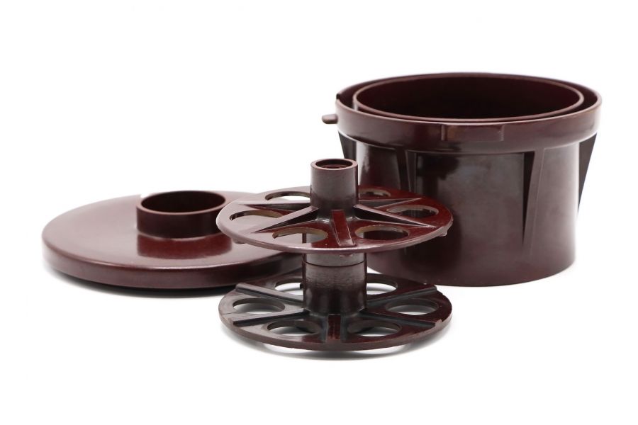 Бачок для проявки фотопленки 35мм коричневый