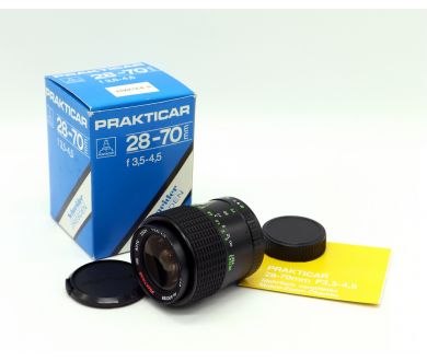 Prakticar MC 28-70mm f/3.5-4.5 Auto Zoom в упаковке