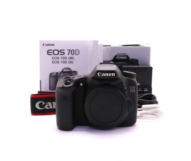 Canon EOS 70D body в упаковке (пробег 32150 кадров)