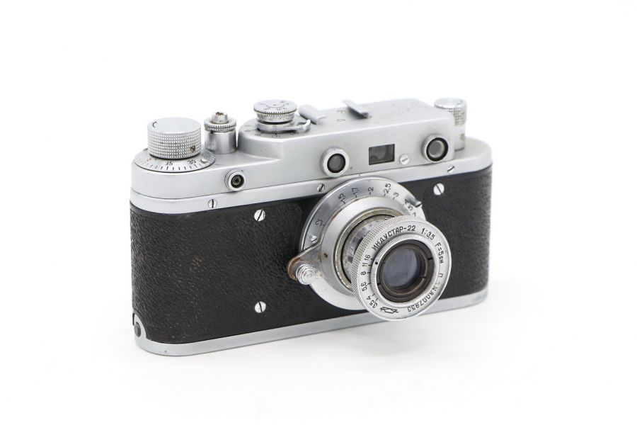 Зоркий С + Индустар-22  (СССР, 1957)