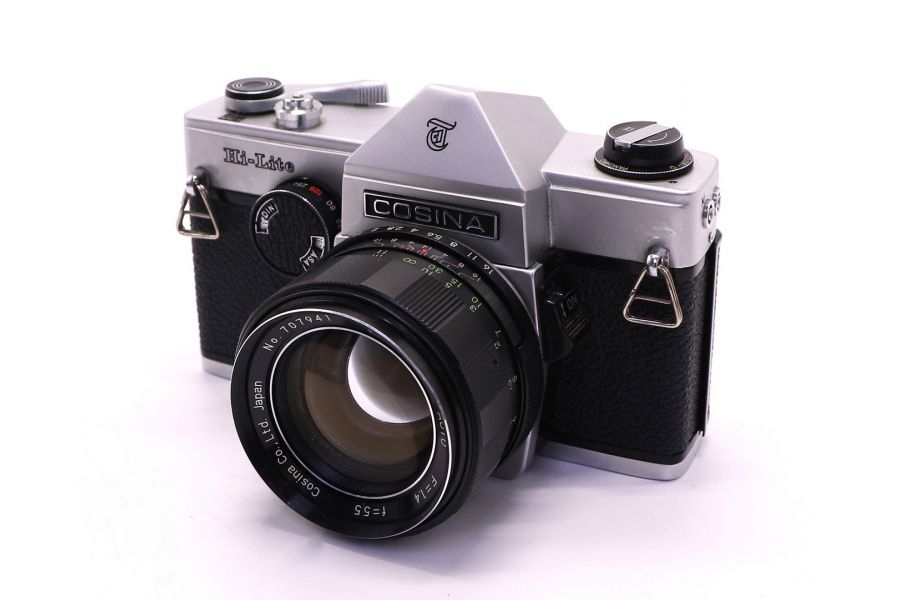 Cosina Hi-Lite + Cosinon Auto 1.4/55mm