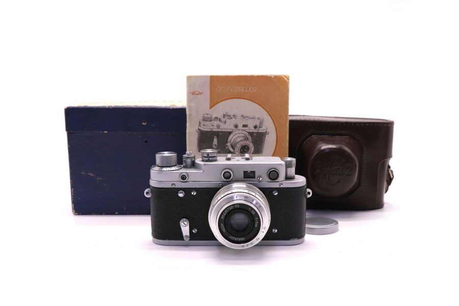 Зоркий 2С в упаковке (СССР, 1958)