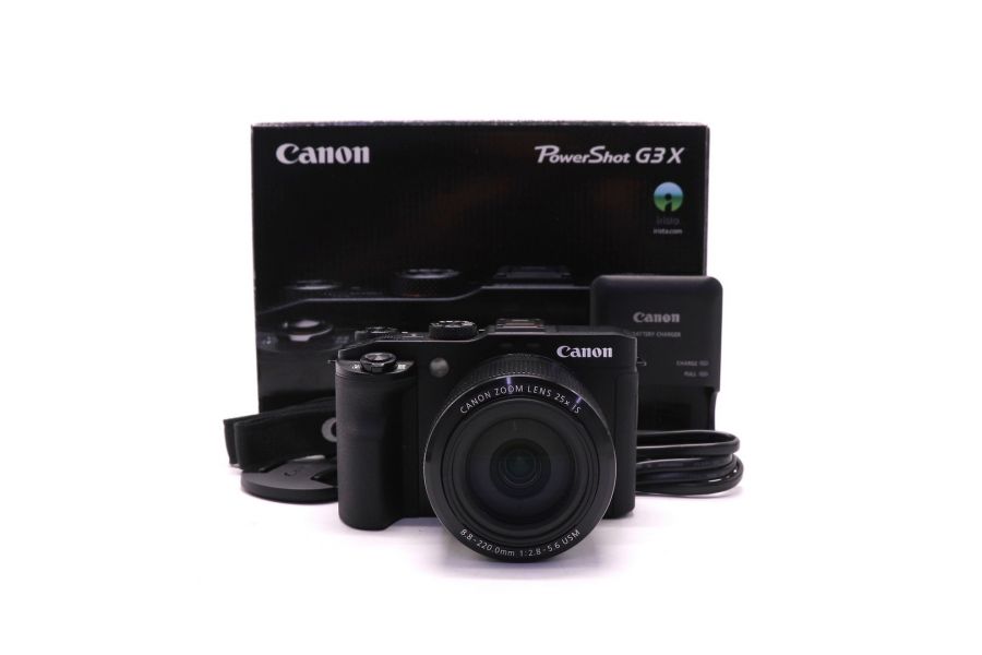 Canon PowerShot G3X цифровая камера в упаковке