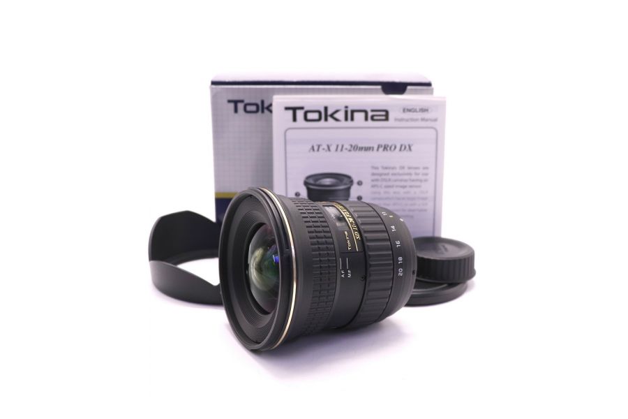 Tokina AT-X 11-20mm f/2.8 PRO DX for Nikon F в упаковке
