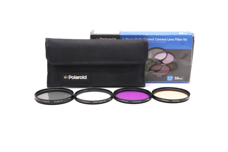 Набор Светофильтров Polaroid 58mm в упаковке
