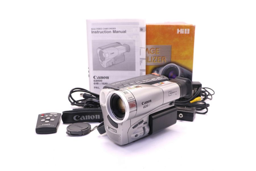 Видеокамера Canon G20 Hi в упаковке