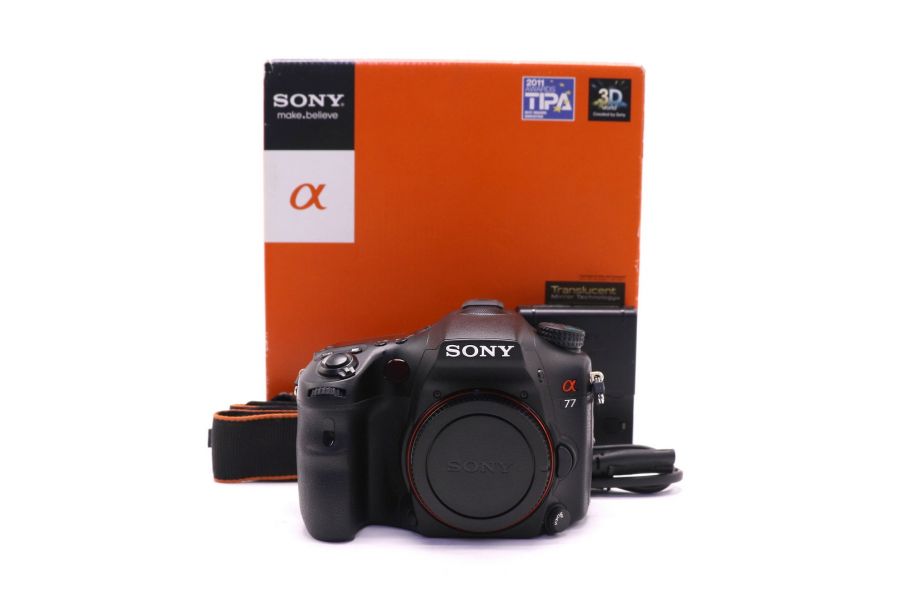 Sony A77 body в упаковке (пробег 3125 кадров)