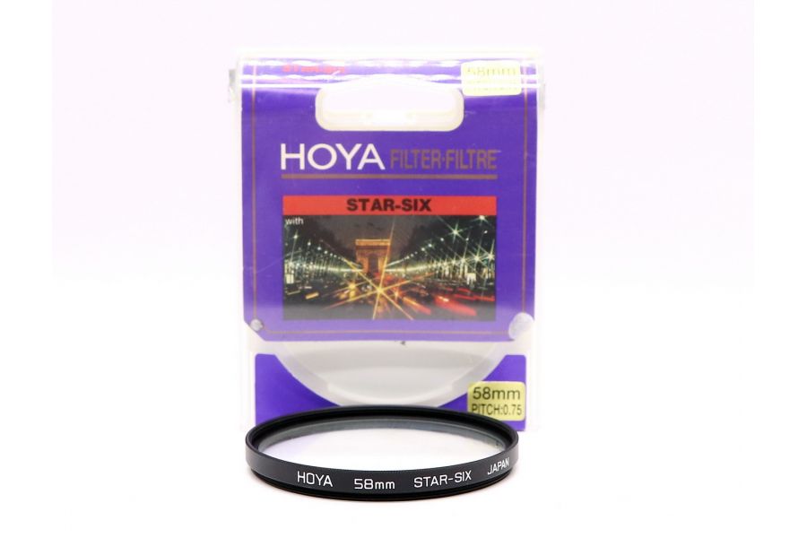 Светофильтр Hoya 58mm STAR-SIX