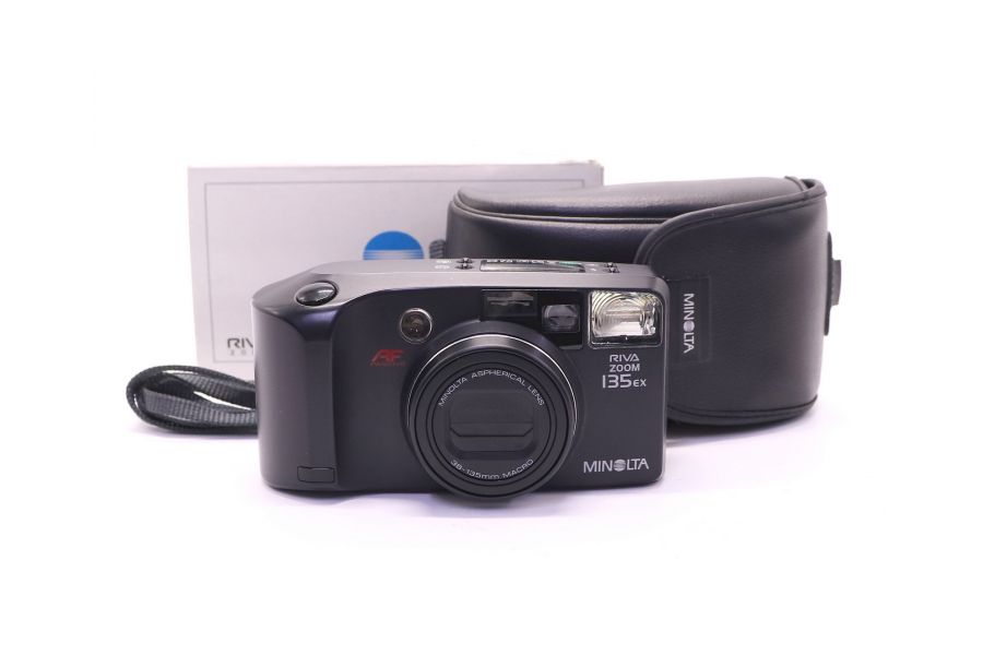Minolta Riva Zoom 135EX в упаковке