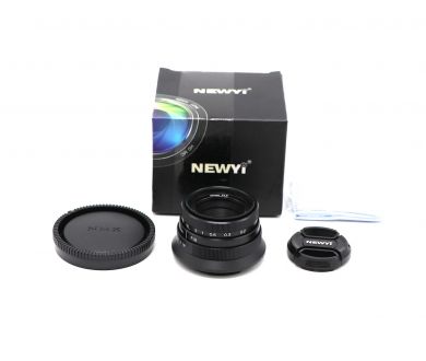 Newyi 25mm f/1.8 II Black Sony E