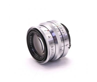 Объектив Biotar 2/58 T CZJ 17-ти лепестковый silver Exakta
