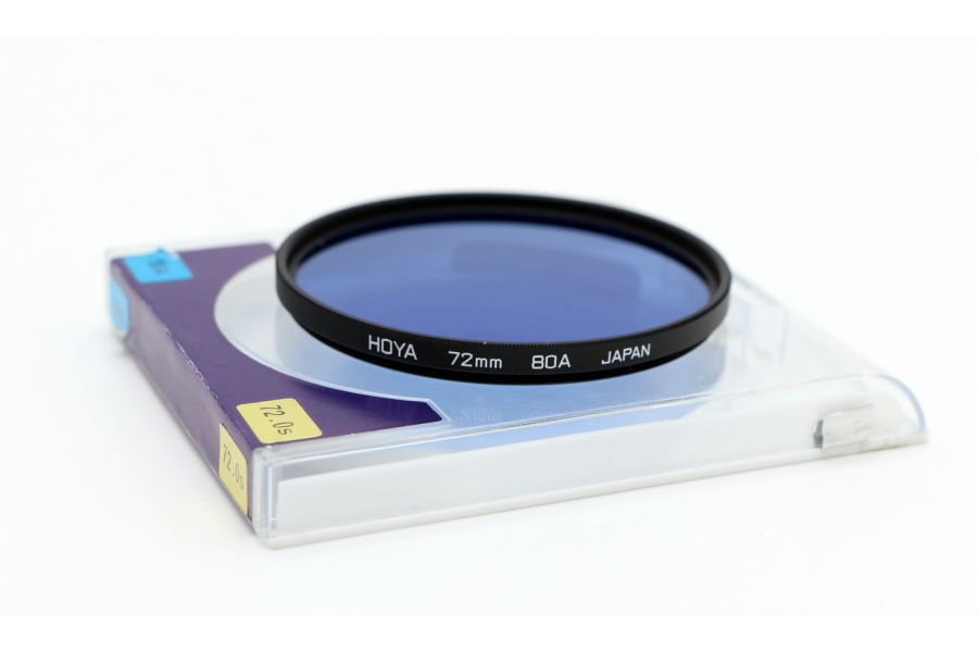Светофильтр Hoya 72mm 80A Japan