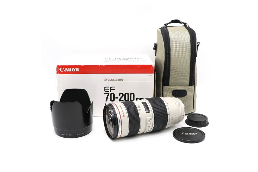 Canon EF 70-200mm f/2.8L USM в упаковке