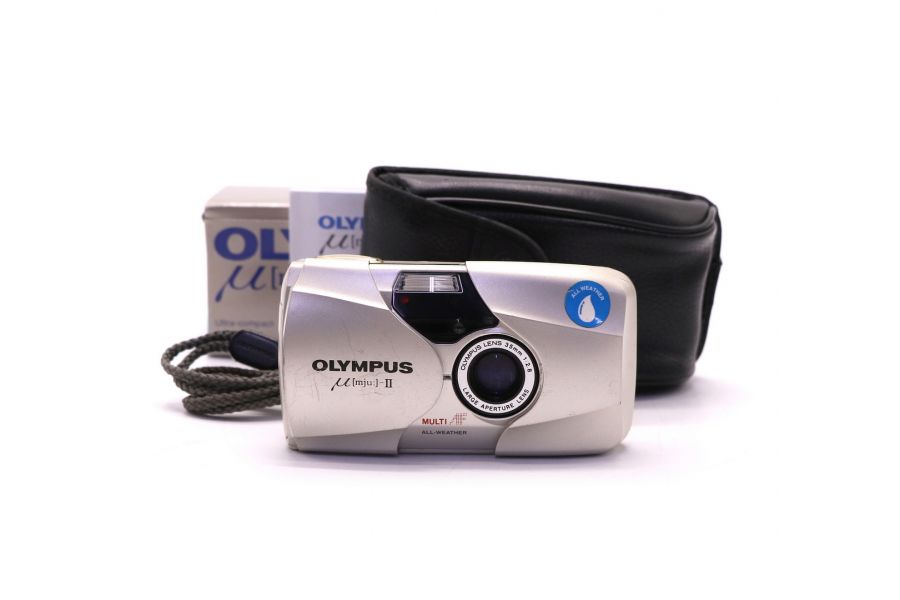 Olympus mju II в упаковке (Japan, 1996)