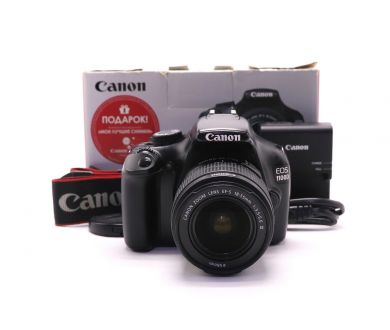 Canon EOS 1100D kit в упаковке (пробег 4925 кадров)
