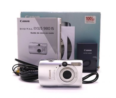 Canon Digital IXUS 980 IS в упаковке