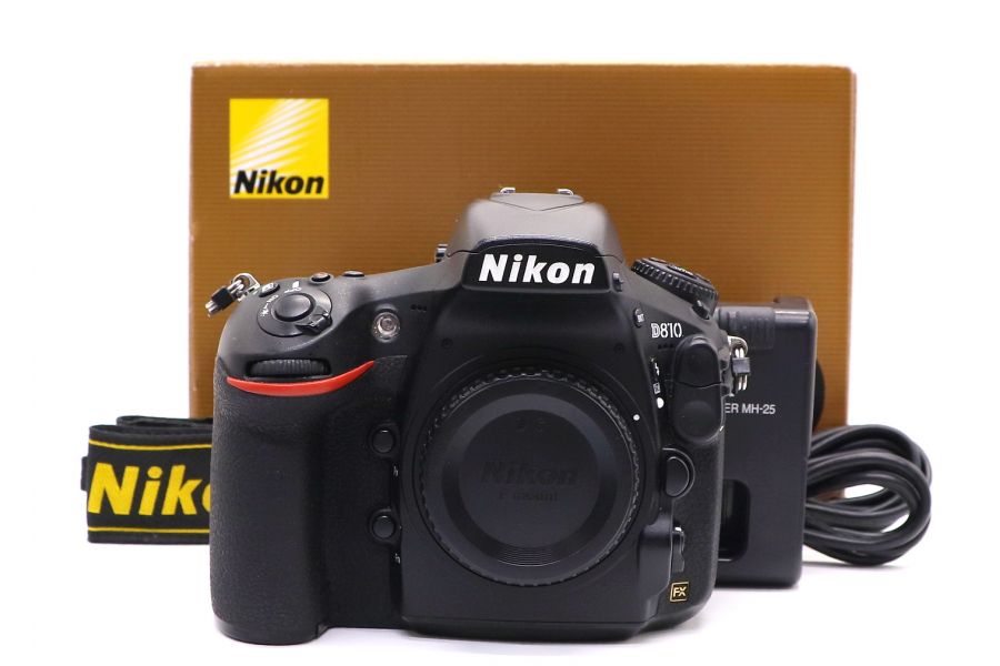 Nikon D810 body в упаковке (пробег 24620 кадров)