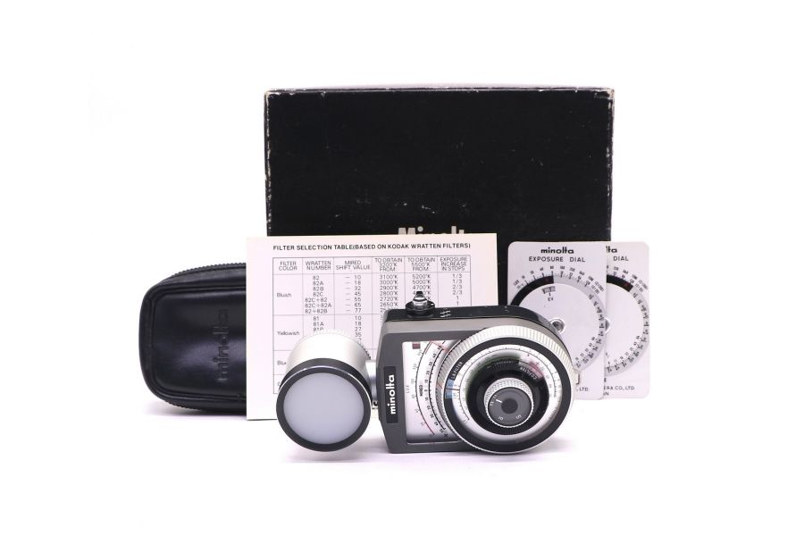 Колориметр Minolta Color Meter Full Metal в упаковке 